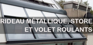 Rideau métallique sécurisé
