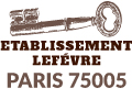 Ets Lefevren serrurier Paris 5