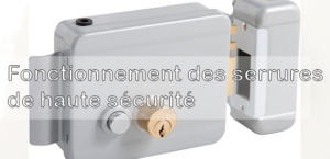 fonctionnement serrure anti vol