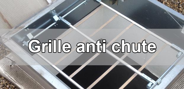 Pose d'une grille anti-chute