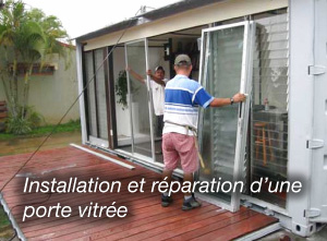 Réparation et installation porte vitrée sur paris 8