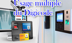 usage du digicode