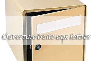 Ouverture de boite aux lettres à 19€