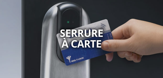 serrure à carte