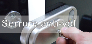 Serrure anti vol
